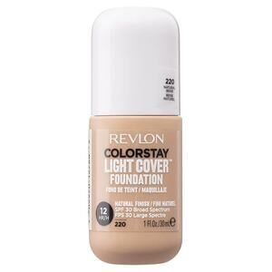 NWT Revlon Colorstay Light Cover Foundation - 220 Natural Beige (SPF 30), 30 ml